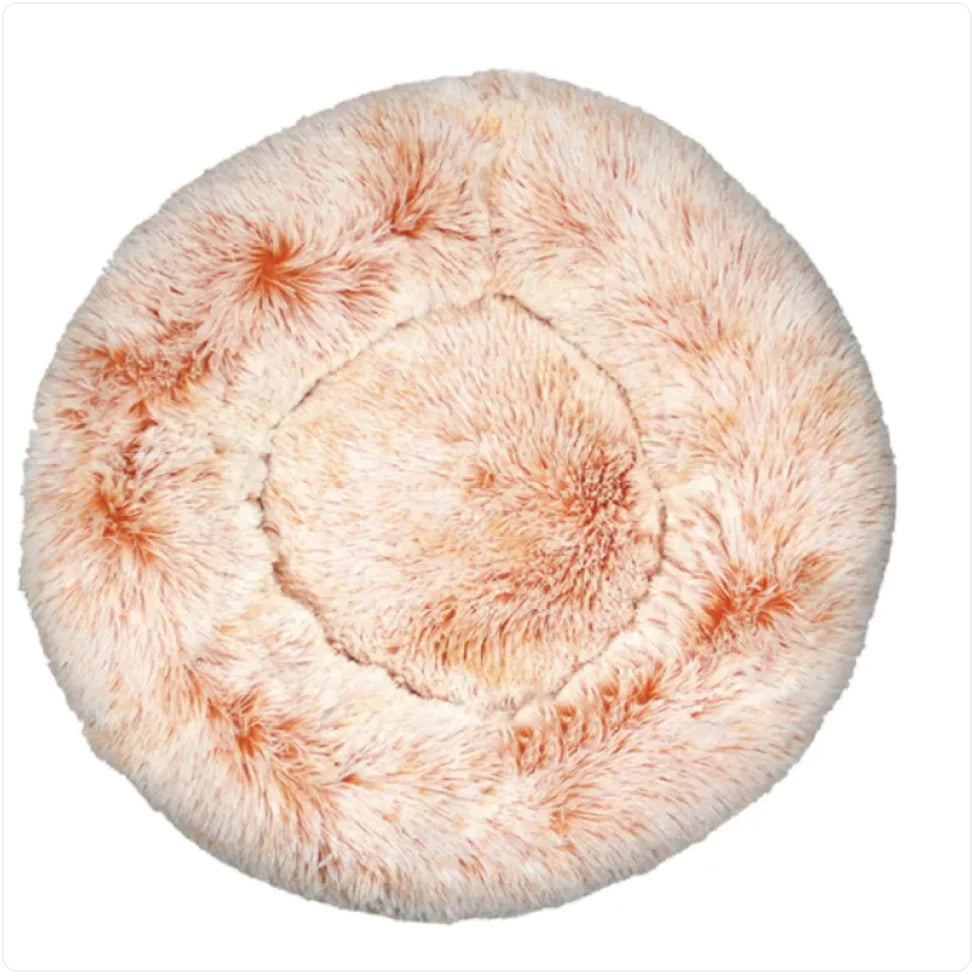 Cozy Plush Pet Bed – Soft, Warm & Stylish